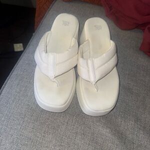 Wild Fable Cream Platform Sandals